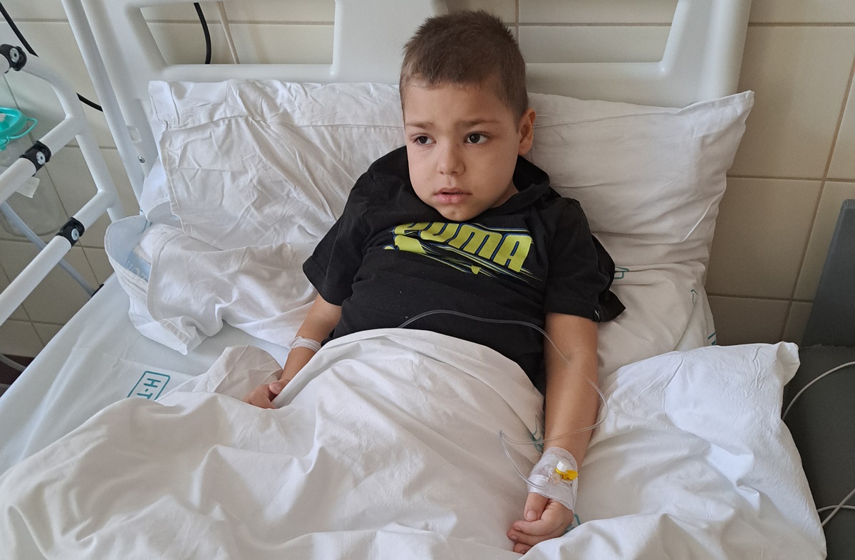 Tamás 6 évesen agresszív leukémiával küzd