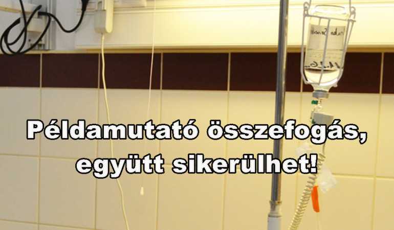 Példamutató összefogás, együtt sikerülhet!