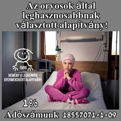 1% felajánlás a jótékony segítség!