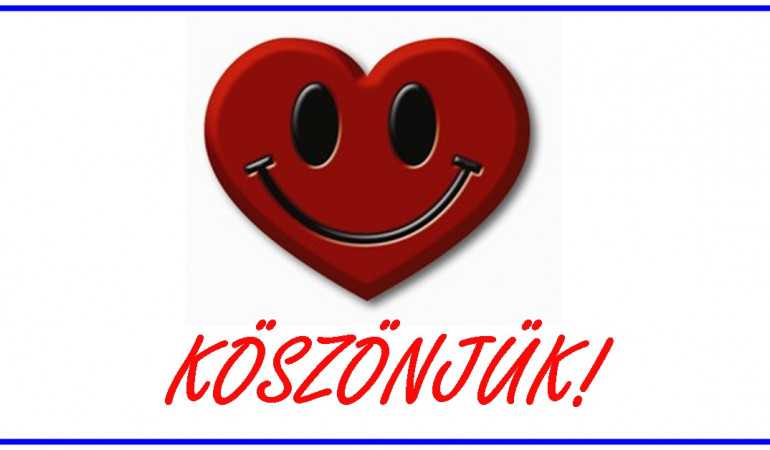 18 beteg gyermek részére: 990.836.- Ft adomány! Köszönjük!