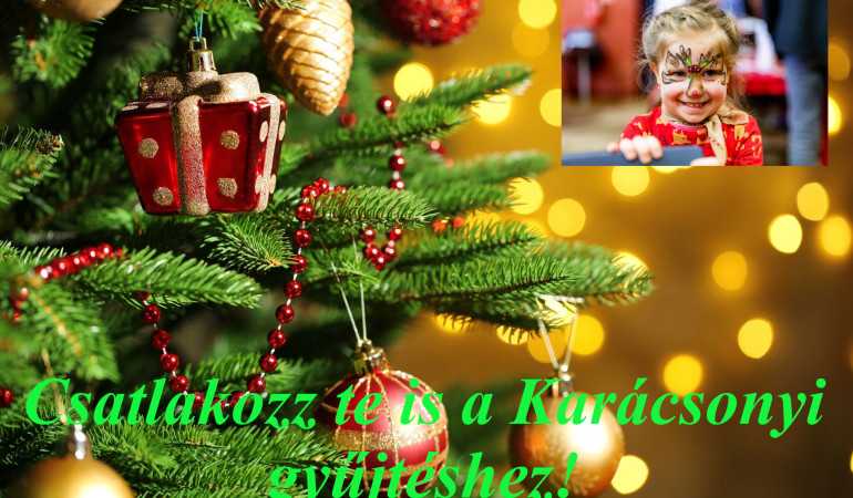 A Karácsonyi gyűjtés elindult, csatlakozz te is!