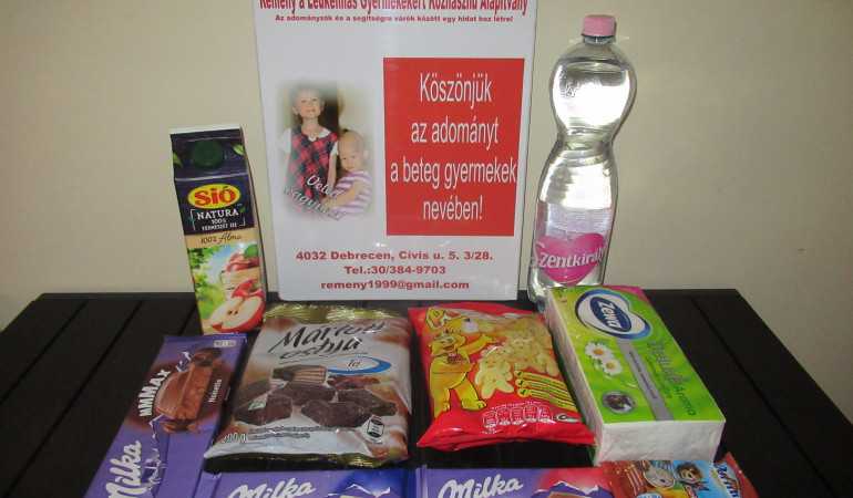 Beteg gyermekeknek szánt meglepetés, Pünkösd hétvégéjén