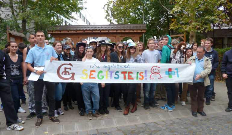 A Medgyessy Ferenc Gimnázium jótékonysággal egybekötött diák önkormányzati napja