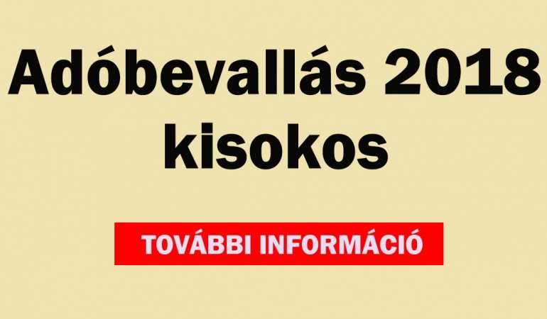 Adóbevallás 2018 kisokos
