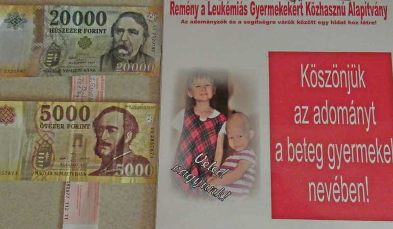 Adomány érkezett