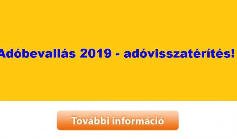 Áprilisban jön az adó-visszatérítés! Adóbevallás 2019