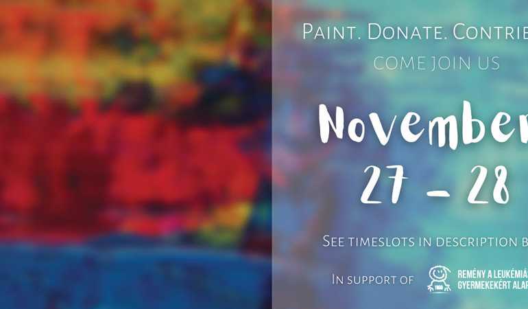 Fess, relaxálj és fejezd ki magad – mialatt jótékonykodsz!