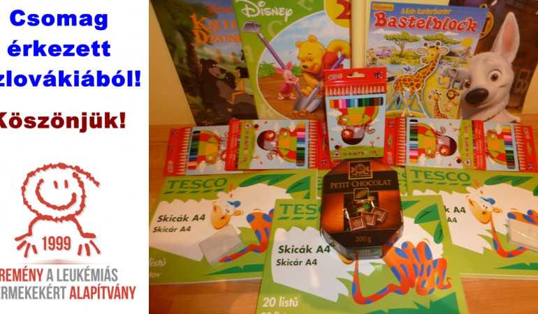 Csomag érkezett Szlovákiából! 
