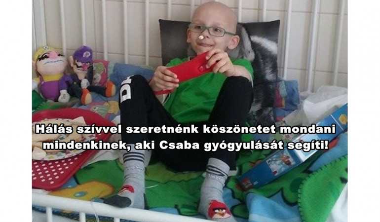 Hálás szívvel szeretnénk köszönetet mondani!