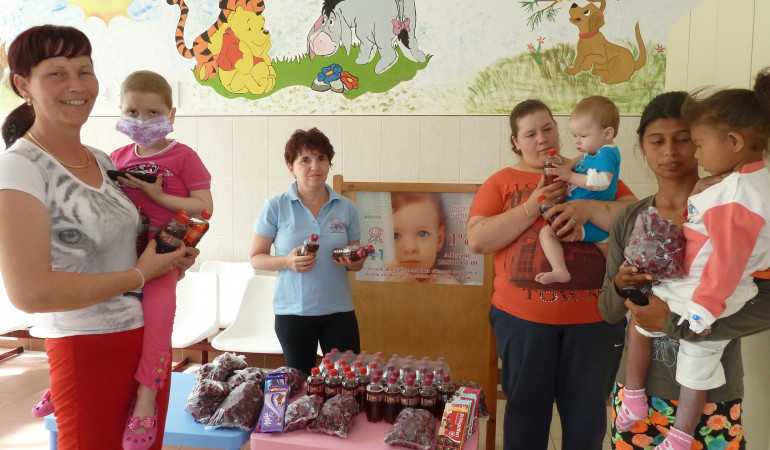 Hétvégén is megleptük a leukémiás és daganatos beteg gyermekeket