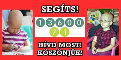 HÍVÁSÁVAL BETEG GYERMEKEKNEK SEGÍT!