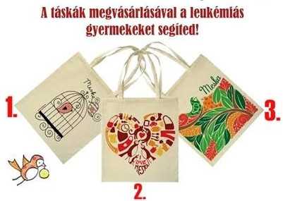 Névnapra, születésnapra ajándékozzon jótékonysági Meska táskát!