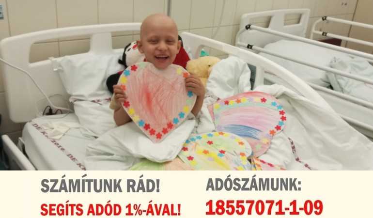 Most Te is segíthetsz, ments életet adód 1%-ával!