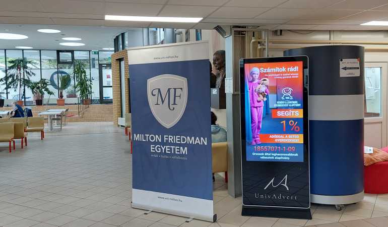 UnivAdvert Kft. által 1% kampány - hirdetési lehetőséget nyert a Remény Alapítvány