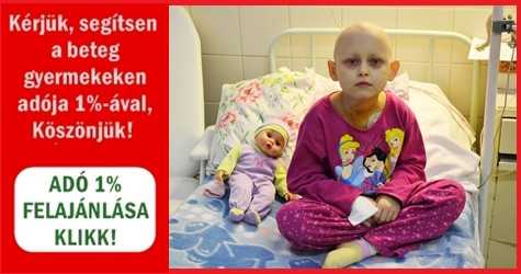 Segítsen Ön is a Beteg gyermekeken!