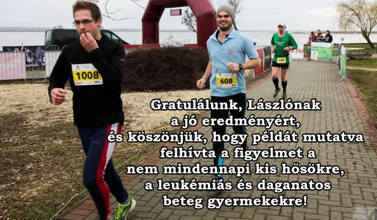 Sikeresen teljesítette az első ultramaratonját, Duzs László