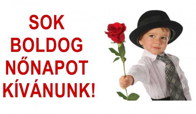 Sok boldog nőnapot kívánunk!
