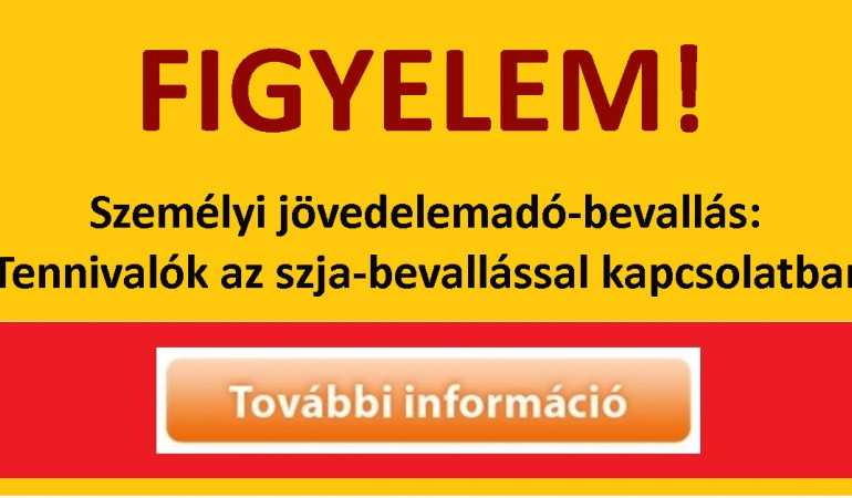 Személyi jövedelemadó-bevallás: Tennivalók az szja-bevallással kapcsolatban