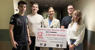 Jótékonysági moziest által 1.135.615 Ft adomány gyűlt a Debreceni Egyetem csapatának köszönhetően!