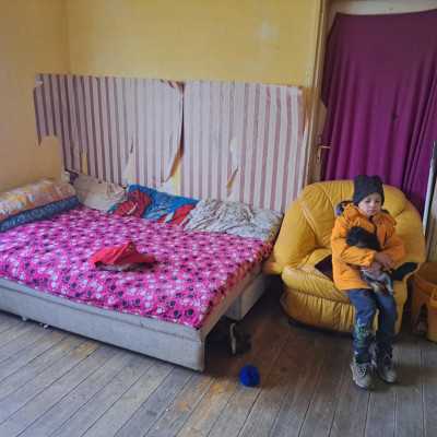 Élelmiszercsomag átadása, Kevin és családja részére - alapítvány, adó 1%, támogatás