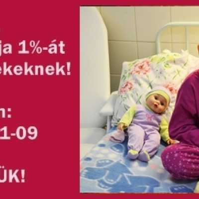 1% a daganatos és leukémiás gyermekekért! - alapítvány, adó 1%, támogatás