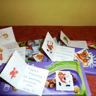 Érkeznek a „cipős doboznyi szeretet” ajándékai és a csokoládék 2014 - alapítvány, adó 1%, támogatás