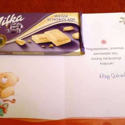 Érkeznek a „cipős doboznyi szeretet” ajándékai és a csokoládék 2014 - alapítvány, adó 1%, támogatás