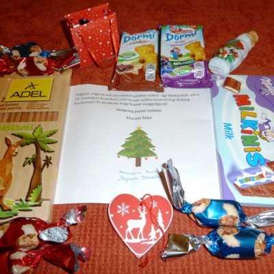 Érkeznek a „cipős doboznyi szeretet” ajándékai és a csokoládék 2014 - alapítvány, adó 1%, támogatás