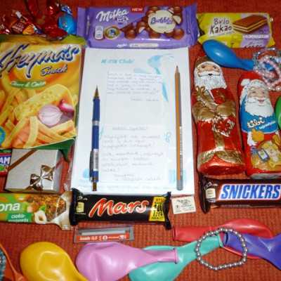 Érkeznek a „cipős doboznyi szeretet” ajándékai és a csokoládék 2014 - alapítvány, adó 1%, támogatás