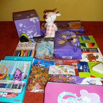 Érkeznek a „cipős doboznyi szeretet” ajándékai és a csokoládék 2014 - alapítvány, adó 1%, támogatás