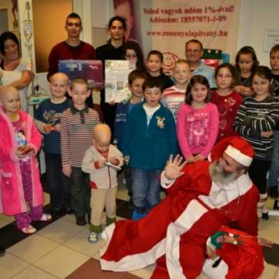 „Télapó itt van” - adó, 1%, alapítvány, támogatás