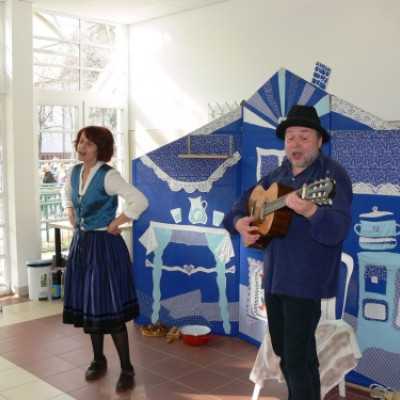 A hódmezõvásárhelyi Cibere Meseszínház vendégjátékával kedveskedtünk a gyerekeknek. - adó, 1%, alapítvány, támogatás