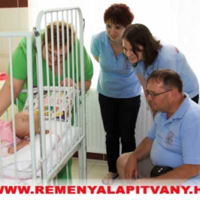 A kórházban kezelt kicsiknek is ünnep a gyereknap! - adó, 1%, alapítvány, támogatás