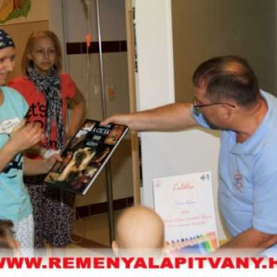 A kórházban kezelt kicsiknek is ünnep a gyereknap! - adó, 1%, alapítvány, támogatás