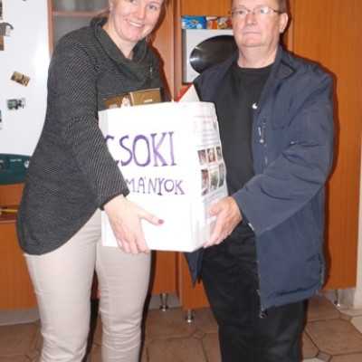 Érkeznek a „cipős doboznyi szeretet” ajándékai és a csokoládék 2015 - alapítvány, adó 1%, támogatás