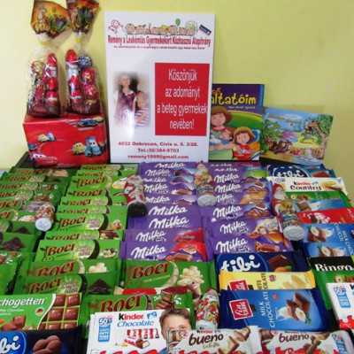 Érkeznek a „cipősdoboznyi szeretet” ajándékai és a csokoládék 2018 - alapítvány, adó 1%, támogatás
