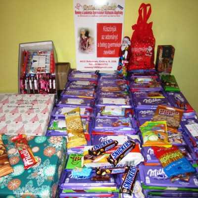 Érkeznek a „cipősdoboznyi szeretet” ajándékai és a csokoládék 2018 - alapítvány, adó 1%, támogatás