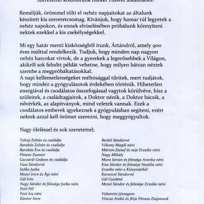 Az első ”Húsvéti meglepetés” csomag megérkezett - alapítvány, adó 1%, támogatás