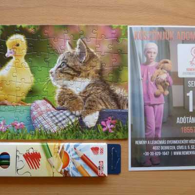 Az első ”Húsvéti meglepetés” csomag megérkezett - alapítvány, adó 1%, támogatás