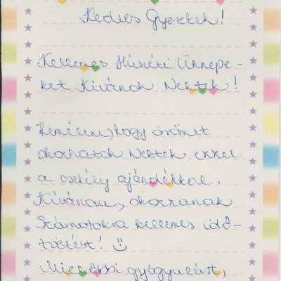 Az első ”Húsvéti meglepetés” csomag megérkezett - alapítvány, adó 1%, támogatás