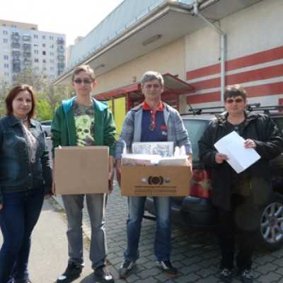 Az első ”Húsvéti meglepetés” csomag megérkezett - alapítvány, adó 1%, támogatás