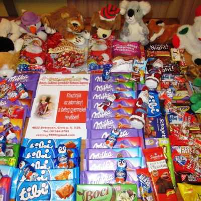 Érkeznek a „cipősdoboznyi szeretet” ajándékai és a csokoládék 2017 - alapítvány, adó 1%, támogatás