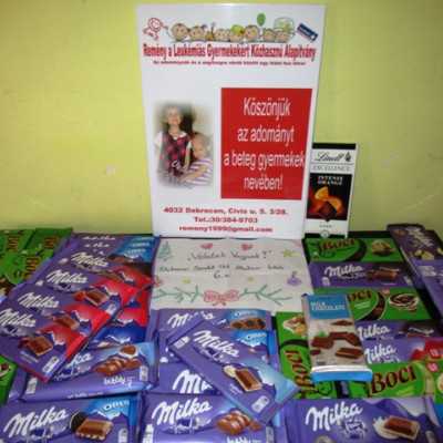 Érkeznek a „cipősdoboznyi szeretet” ajándékai és a csokoládék 2018 - alapítvány, adó 1%, támogatás