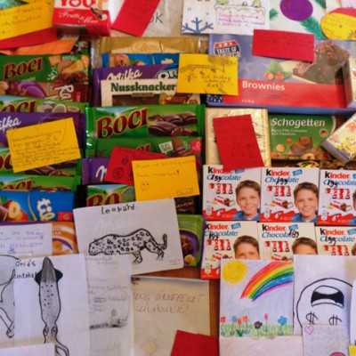 Érkeznek a „cipős doboznyi szeretet” ajándékai és a csokoládék 2015 - alapítvány, adó 1%, támogatás