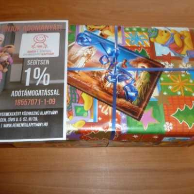 Cipõsdoboznyi szeretetek érkeznek Karácsonyra! - adó, 1%, alapítvány, támogatás