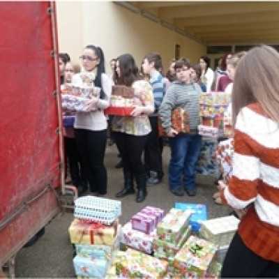 Cipősdoboznyi ajándékok érkeznek Karácsonyra! - alapítvány, adó 1%, támogatás