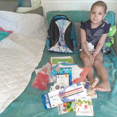 Iskolakezdési támogatás, beteg gyermekek részére - alapítvány, adó 1%, támogatás