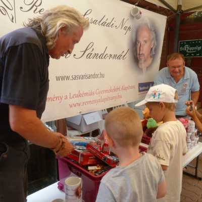 Családi nap Sasvári Sándornál - alapítvány, adó 1%, támogatás