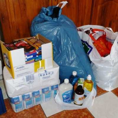 Családokhoz érkeztek az adományok - alapítvány, adó 1%, támogatás