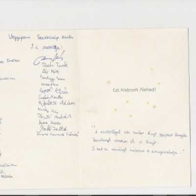 Csoki gyűjtés a Vegyipari Szakközépiskolában - adó, 1%, alapítvány, támogatás